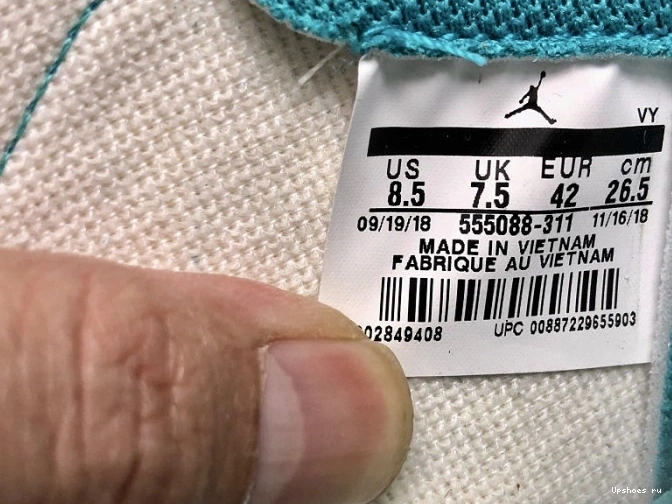 OG Air 555088-311 Jordan High Green” “Turbo Retro 1 0809